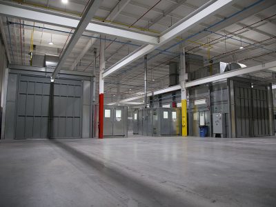 industrial paint booths and mix rooms